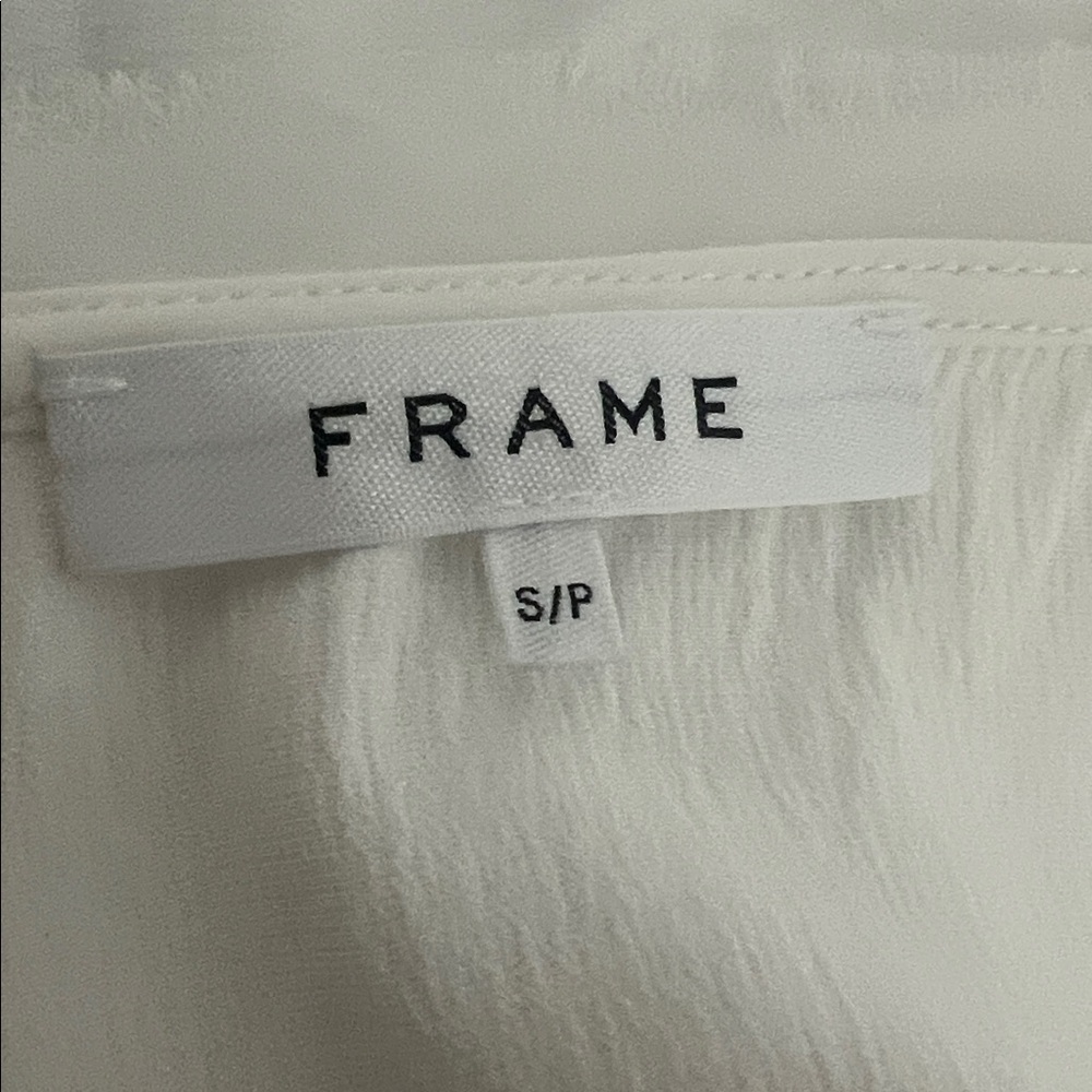 FRAME Off-White | Satin Camisole / Tank | - Picture 7 of 7